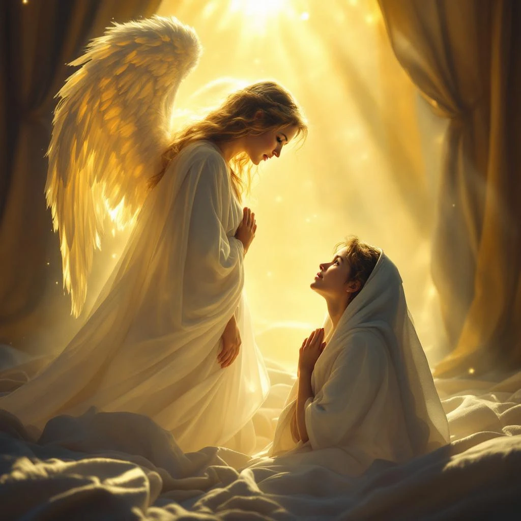 An Angel Visits Mary