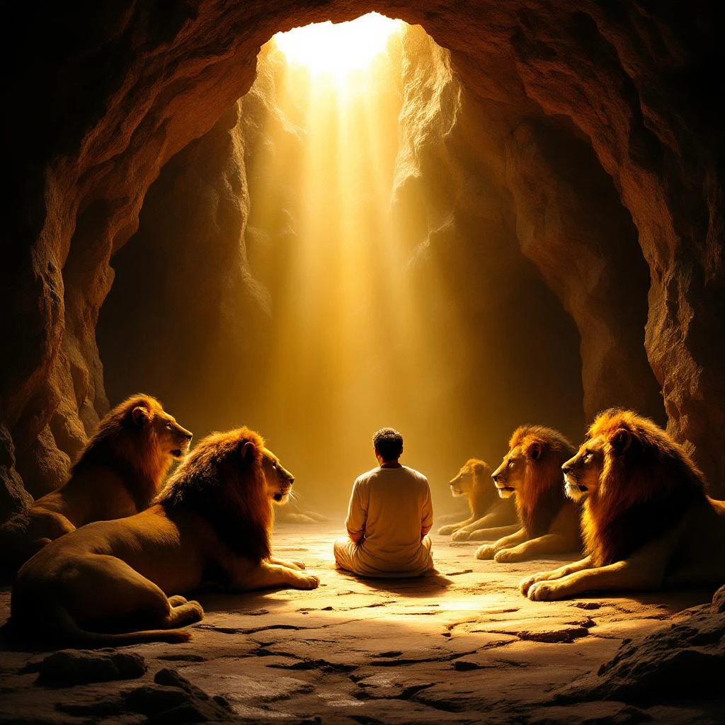 Daniel and the Lions' Den