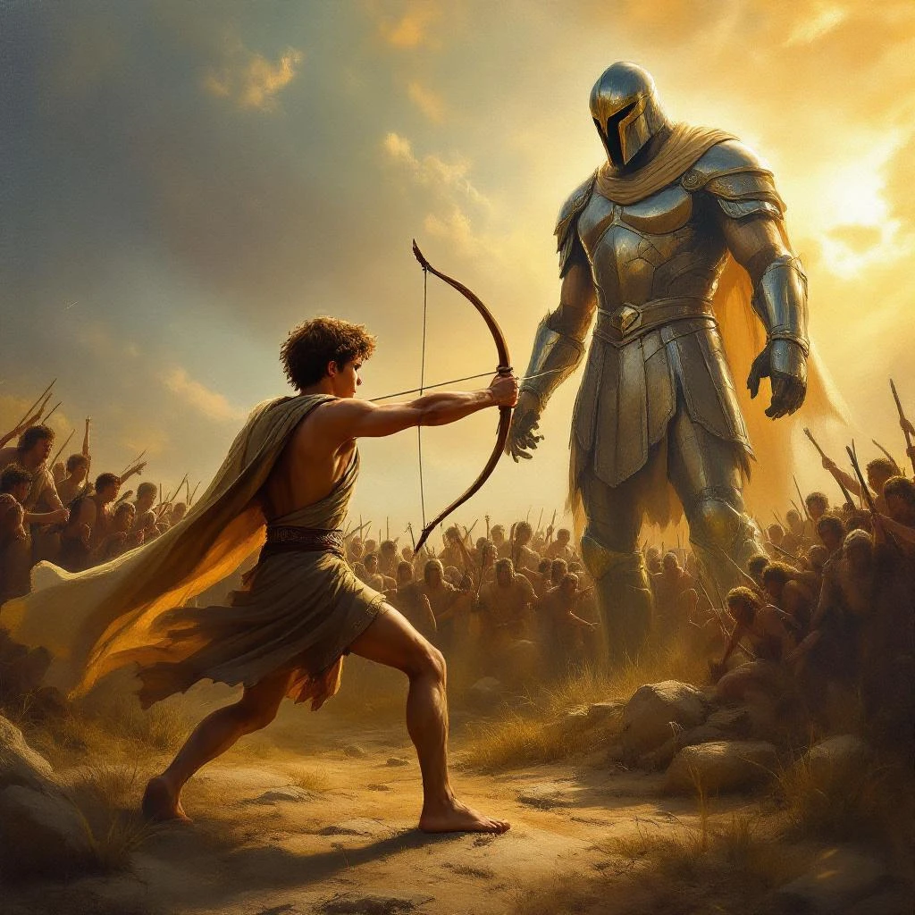 David and Goliath