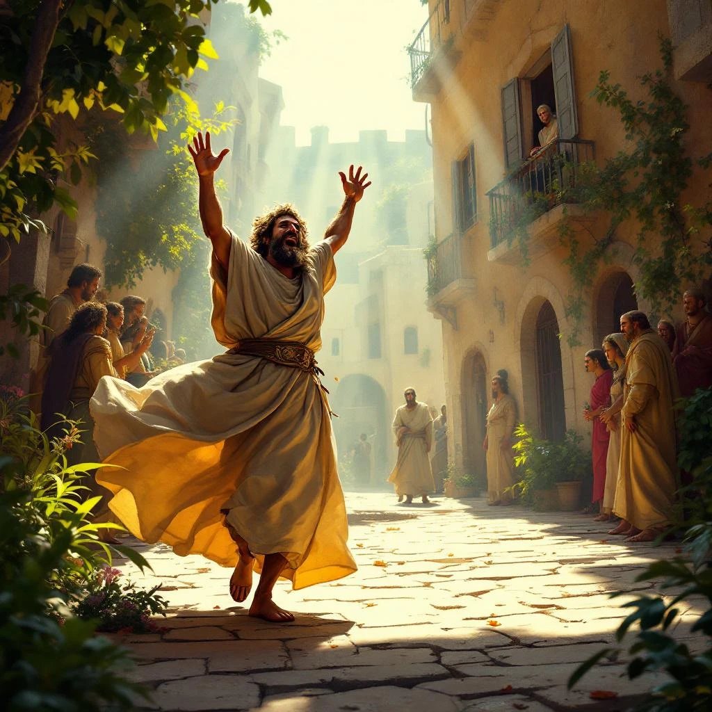 David Dances Before the Ark
