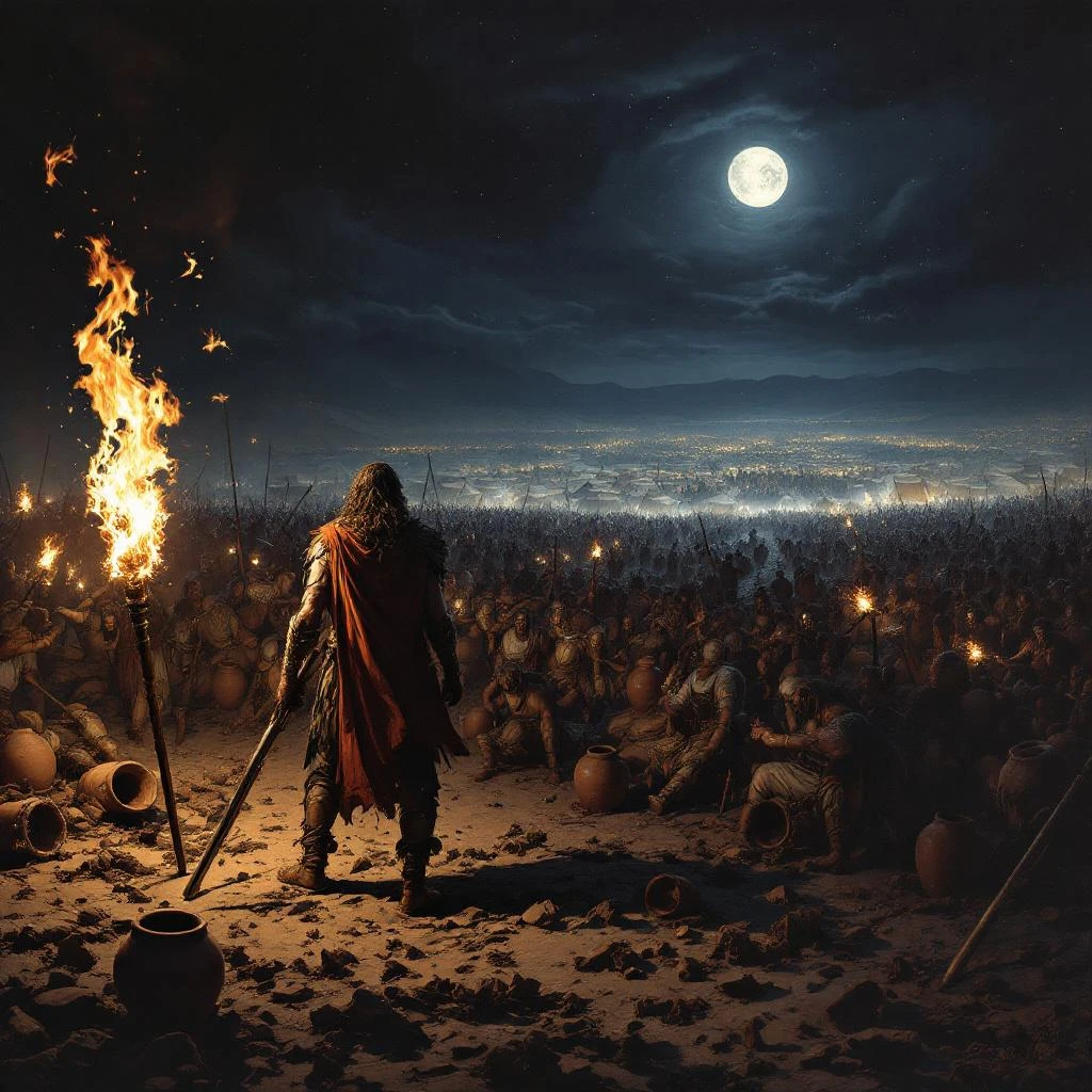 Gideon vs. the Midianites