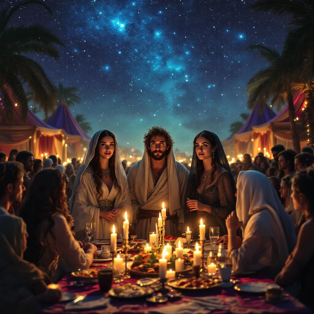 Jacob, Rachel & Leah