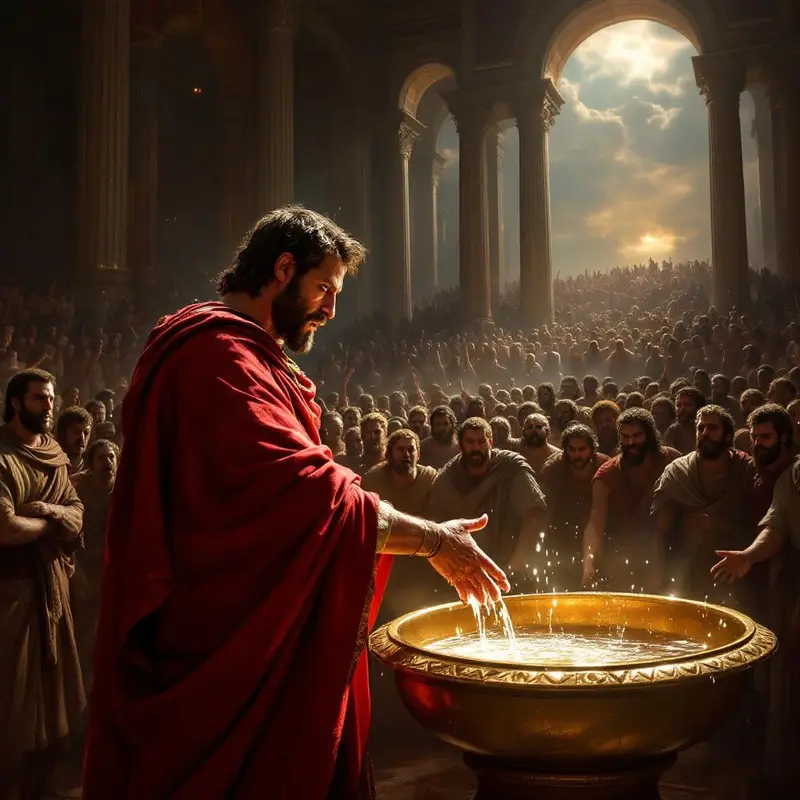 Jesus Before Pilate