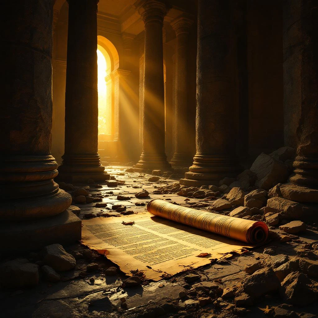 Josiah Finds the Lost Book