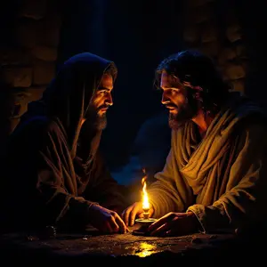 Nicodemus Comes at Night