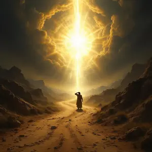 Saul Meets Jesus on the Road