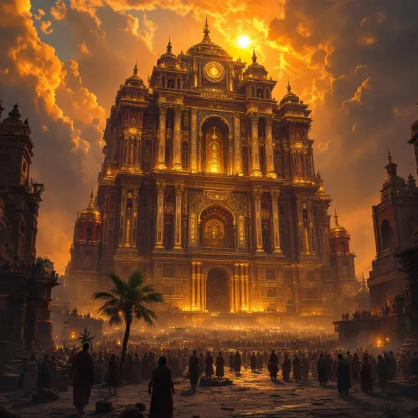 Solomon Builds the Temple
