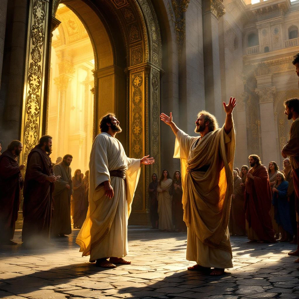 The Beautiful Gate Miracle