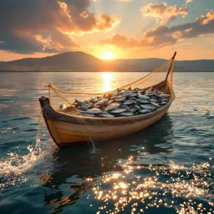 The Miraculous Catch of Fish
