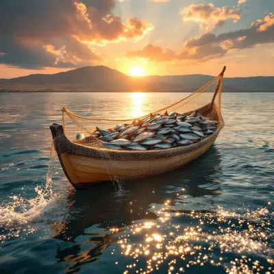 The Miraculous Catch of Fish