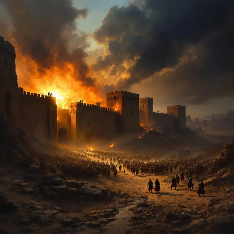 The Northern Kingdom Falls
