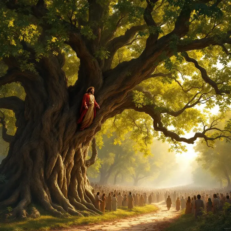 Zacchaeus Climbs a Tree