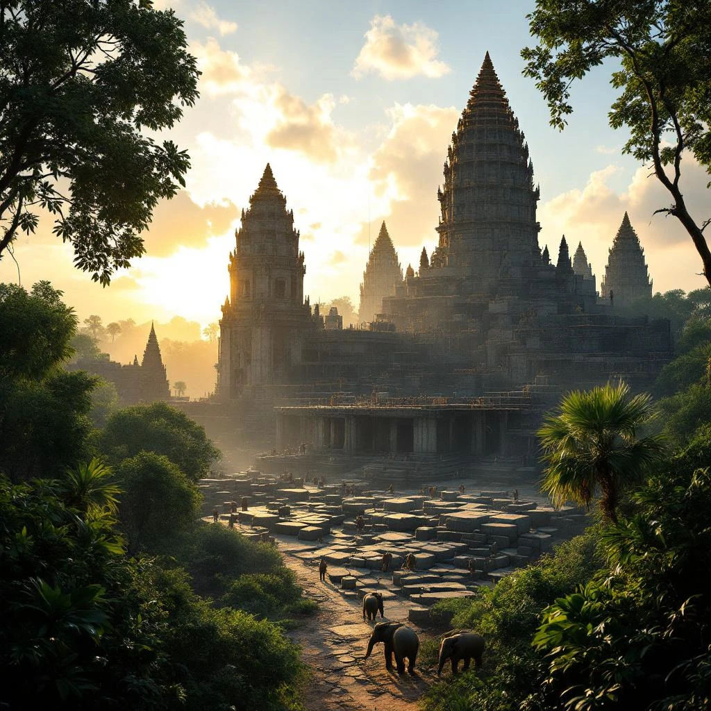Angkor Wat Built