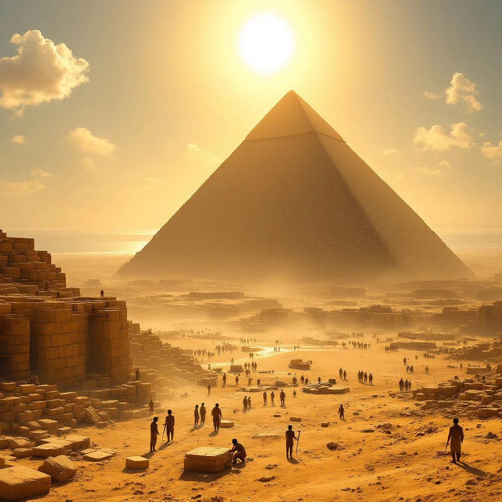 Building the Pyramids