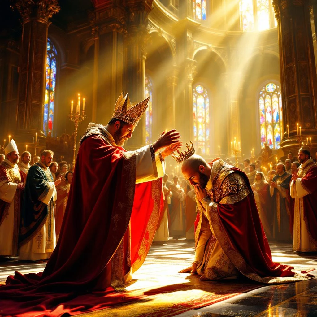 Charlemagne is Crowned