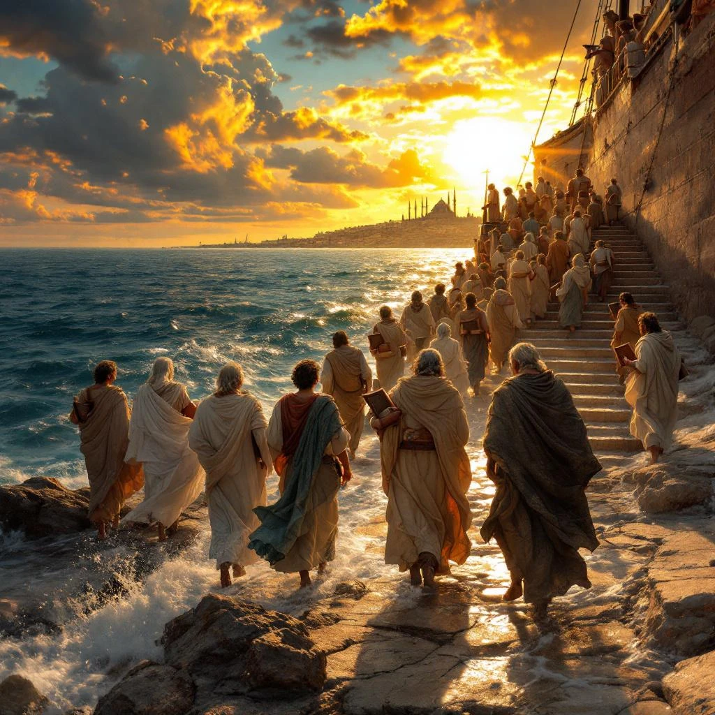 Greek Scholars Flee West