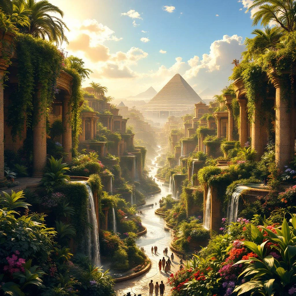 The Hanging Gardens of Babylon