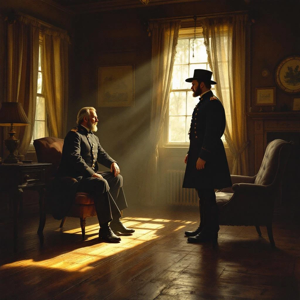 Lee Surrenders at Appomattox