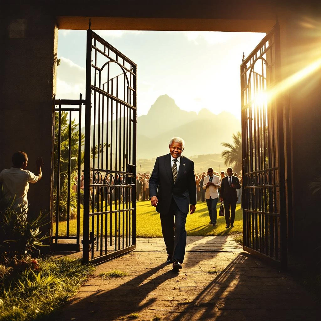 Mandela Walks Free