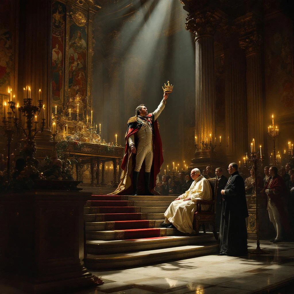 Napoleon Crowns Himself