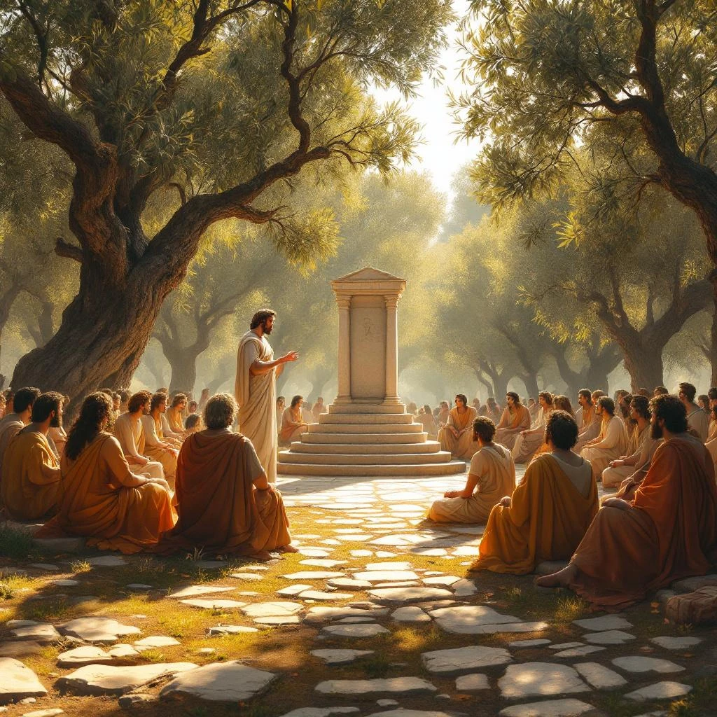 Plato Founds the Academy