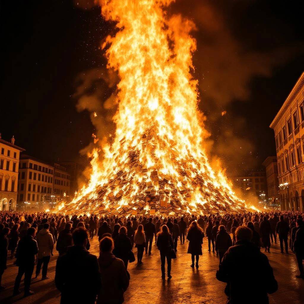 Savonarola's Bonfire of the Vanities